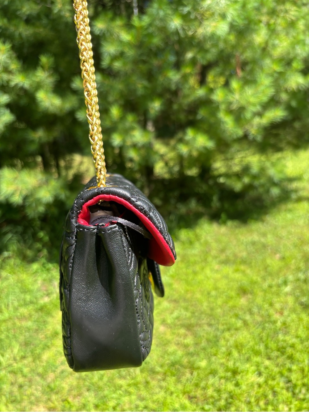 Sharif Quilted Leather Crossbody Bag - Picture 11 of 17